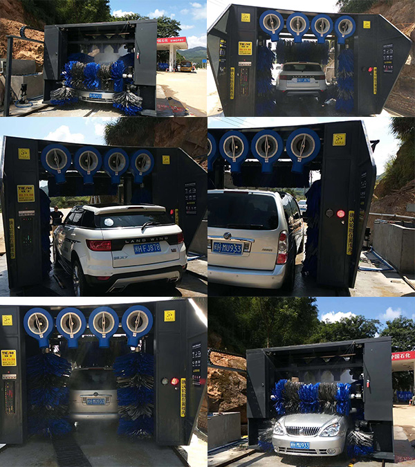 福建省武夷山-中國(guó)石化……安裝加油免費(fèi)微信掃一掃洗車、讓客戶自助去洗車……